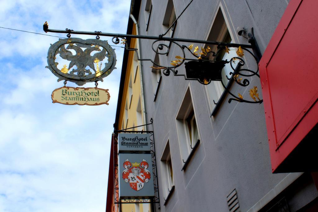 Burghotel Stammhaus Нюрнберг Екстериор снимка